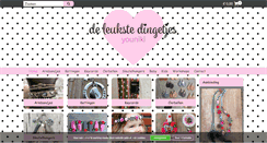 Desktop Screenshot of deleukstedingetjes.nl